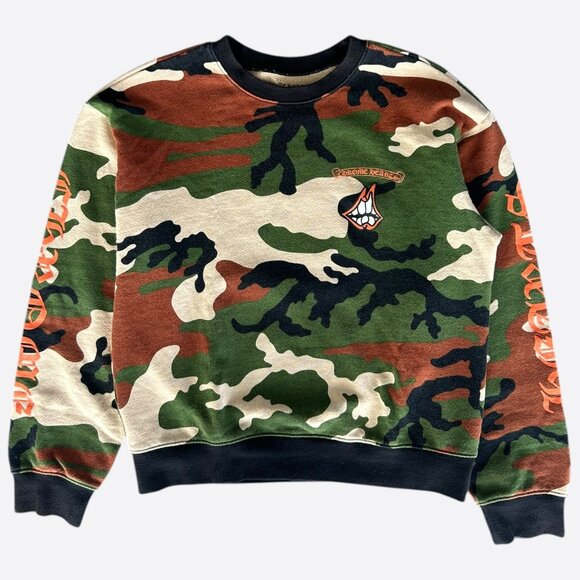 Chrome Hearts Matty Boy Camouflage Caution Sweater